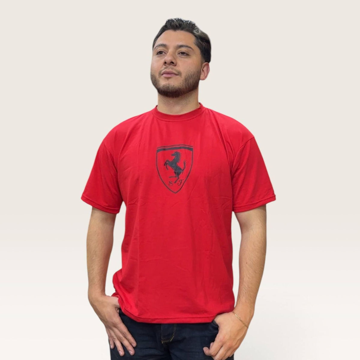 Camiseta Ferrari Roja