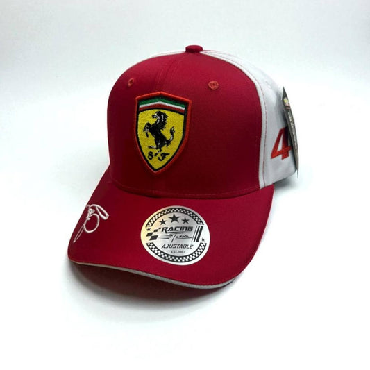 Gorra Ferrari 44 | Edición Especial F1 – Estilo Deportivo y Exclusivo