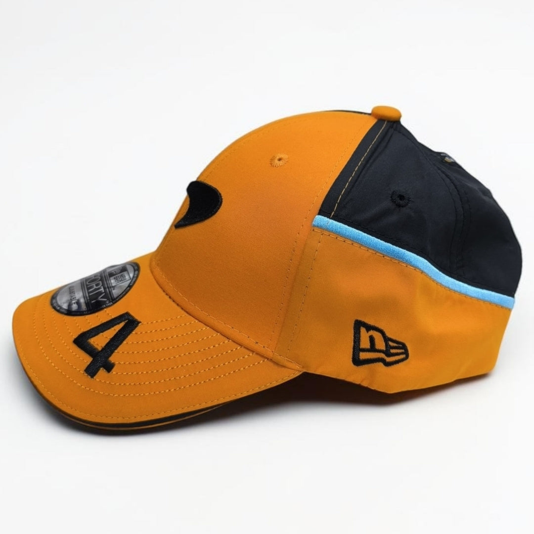Gorra McLaren #4 | Gorra Fórmula 1 Lando Norris Ajustable Estilo Racing