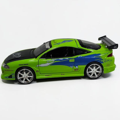 Mitsubishi Eclipse Rápidos y Furiosos 1:24 Jada | Auto a Escala de Colección