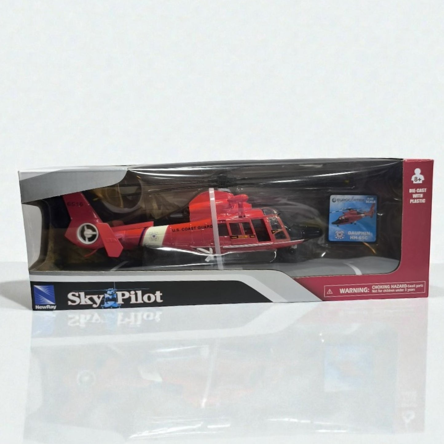 Helicóptero Eurocopter HH-65 Dolphin U.S. Coast Guard – Modelo de Rescate de Colección