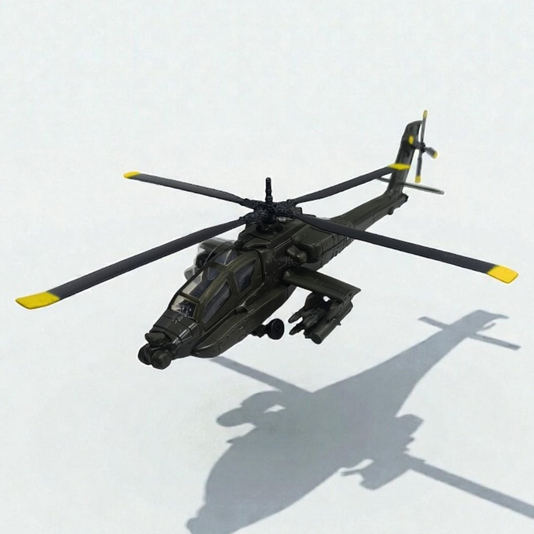 Helicóptero Boeing AH-64 Apache Longbow – Modelo Militar de Ataque de Colección