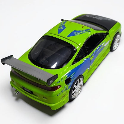 Mitsubishi Eclipse Rápidos y Furiosos 1:24 Jada | Auto a Escala de Colección