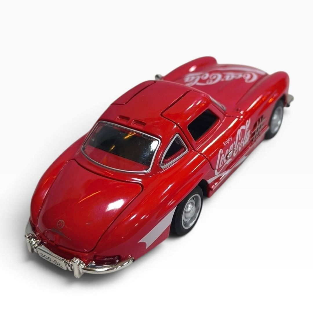 Mercedes-Benz 300 SL 1:27 Edición Coca-Cola Rojo