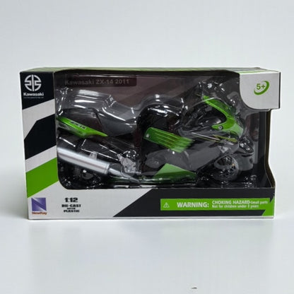 Kawasaki ZX-14 2011 Escala 1:12 – Moto Deportiva de Colección