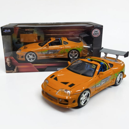 Toyota Supra MK4 Rápidos y Furiosos 1:24 Jada | Auto a Escala de Colección