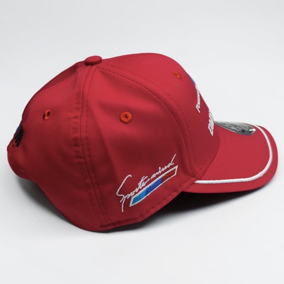 Gorra BMW Roja | Gorra Motorsport Ajustable Estilo Deportivo