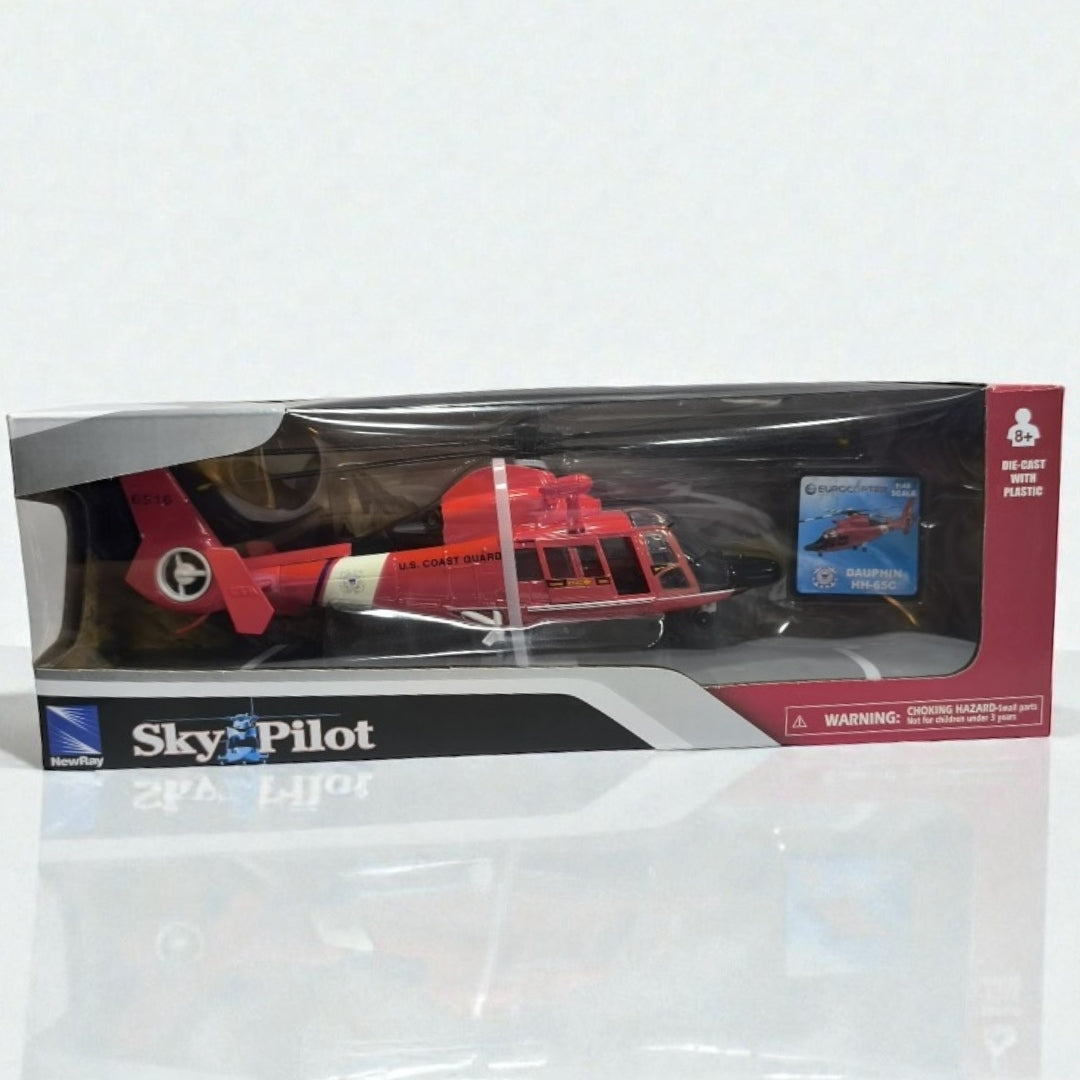 Helicóptero Eurocopter HH-65 Dolphin U.S. Coast Guard – Modelo de Rescate de Colección