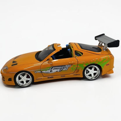Toyota Supra MK4 Rápidos y Furiosos 1:24 Jada | Auto a Escala de Colección
