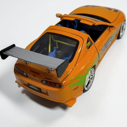 Toyota Supra MK4 Rápidos y Furiosos 1:24 Jada | Auto a Escala de Colección