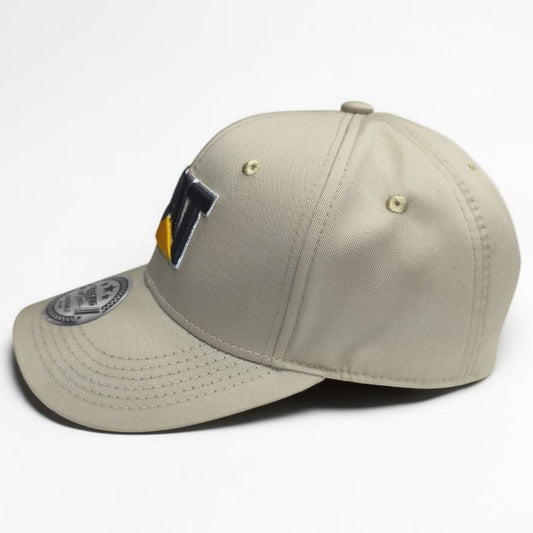 Gorra CAT Beige Caterpillar | Gorra Ajustable Estilo Workwear