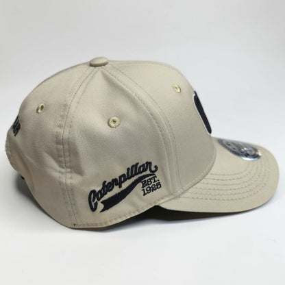 Gorra CAT Beige Caterpillar | Gorra Ajustable Estilo Workwear
