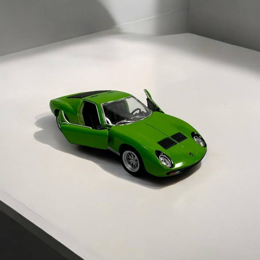 Lamborghini Murciélago 1971 1:32 – Modelo Deportivo de Época – Detalles Exquisitos y Diseño Clásico