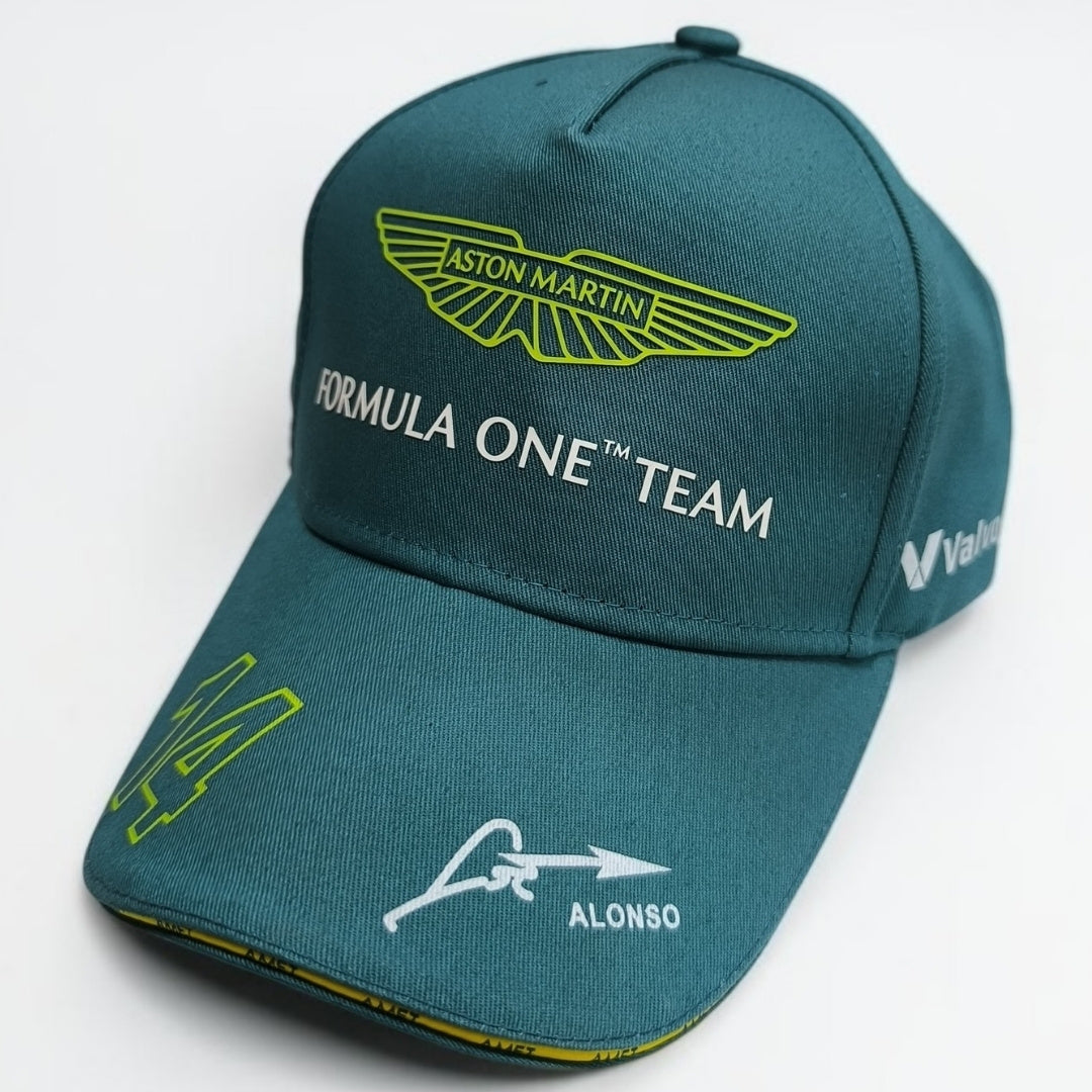 Gorra Aston Martin Alonso #14 | Gorra Fórmula 1 Fernando Alonso Ajustable
