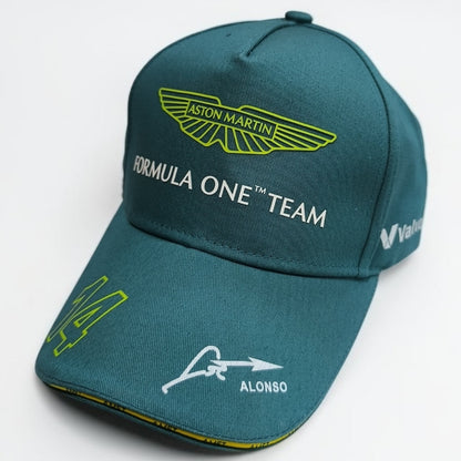 Gorra Aston Martin Alonso #14 | Gorra Fórmula 1 Fernando Alonso Ajustable