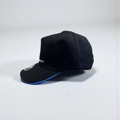 Gorra BMW Negra – Estilo Motorsport Premium | Elegancia y Potencia en Cada Detalle