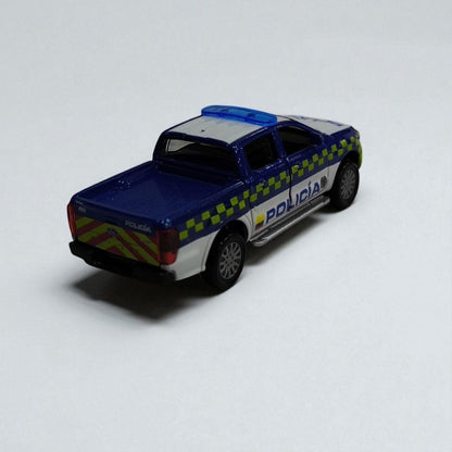 Ford Ranger Policía Colombia 1:32 – Edición de Colección en Metal | Patrulla Oficial para Exhibición