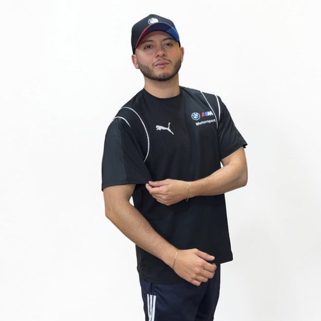 Camiseta BMW Motorsport Negra – Camiseta Racing de Automovilismo