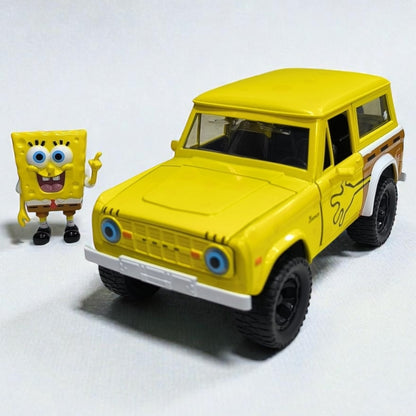 Ford Bronco Bob Esponja 1:24 Jada | Camioneta a Escala de Colección
