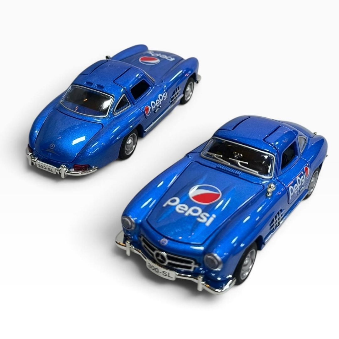 Mercedes-Benz 300 SL 1:27 Edición Pepsi Azul
