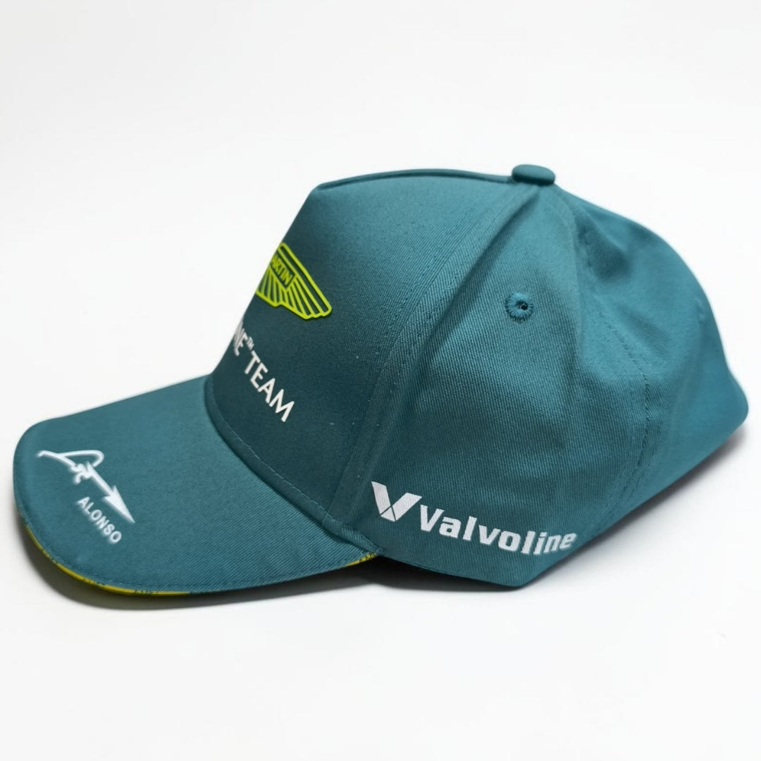 Gorra Aston Martin Alonso #14 | Gorra Fórmula 1 Fernando Alonso Ajustable