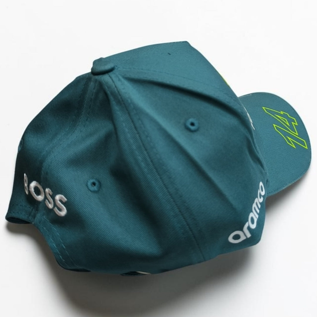 Gorra Aston Martin Alonso #14 | Gorra Fórmula 1 Fernando Alonso Ajustable