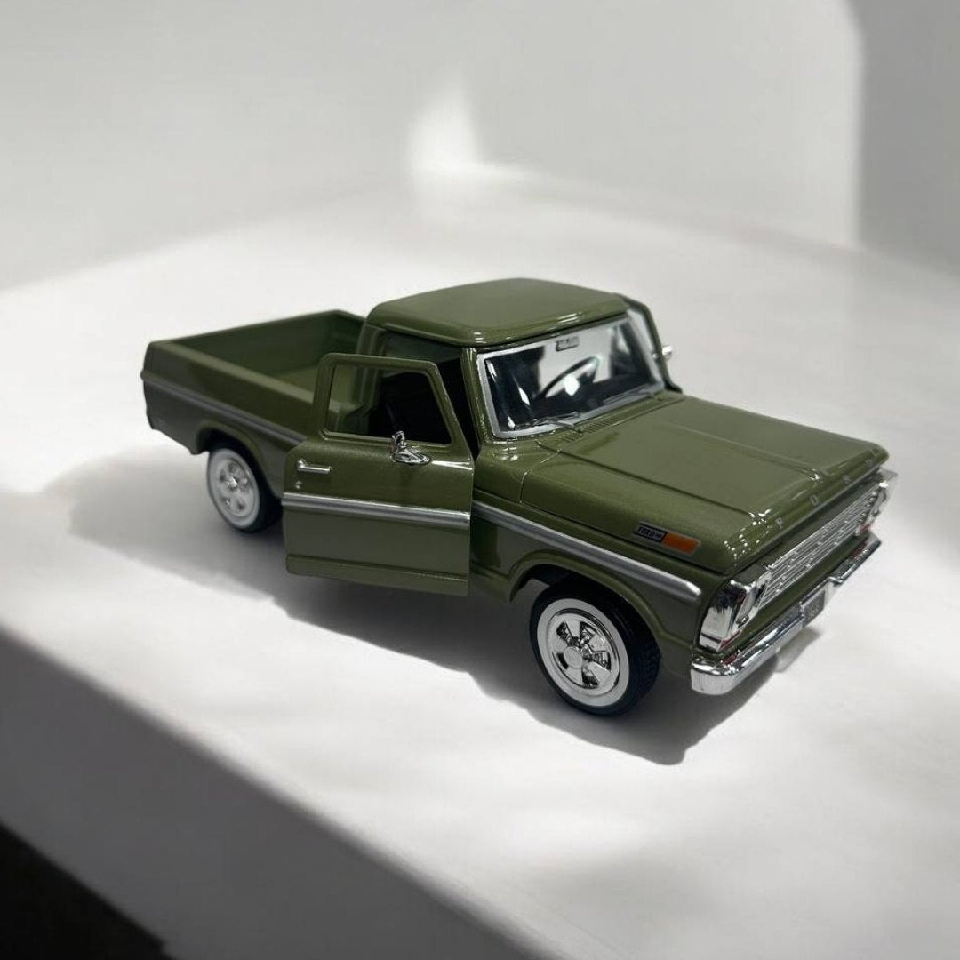 Ford F150 1969 1:24 – Modelo a Escala – Camioneta Clásica con Detalles Retro