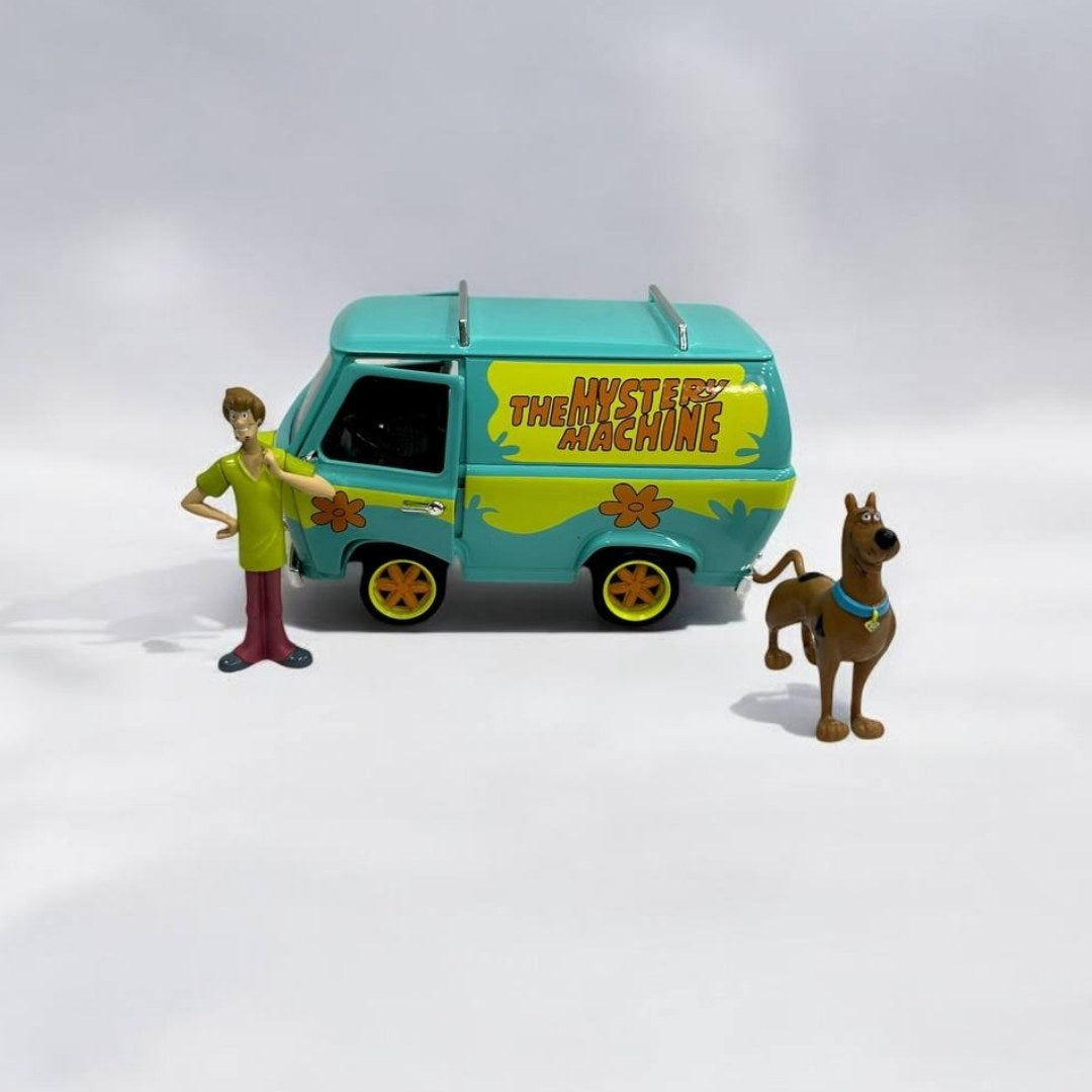 Mystery Machine con Shaggy y Scooby-Doo 1:24 – La Aventura Te Espera