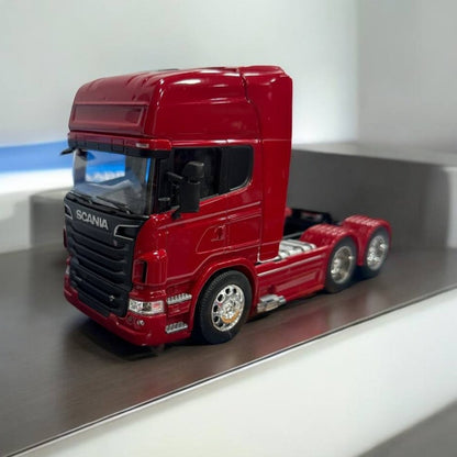 Modelo a Escala Scania V8 R730 1:32 – Potencia Sueca en su Máxima Expresión