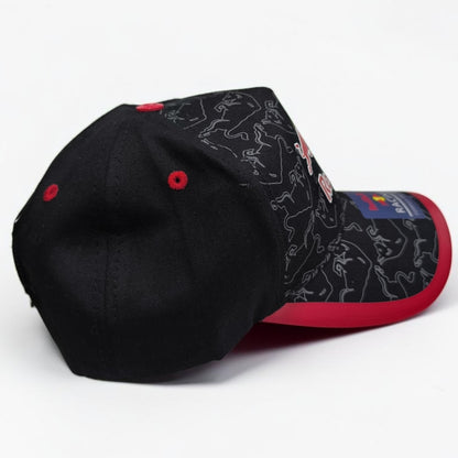 Gorra Red Bull Racing Negra | Gorra Fórmula 1 Ajustable Estilo Racing