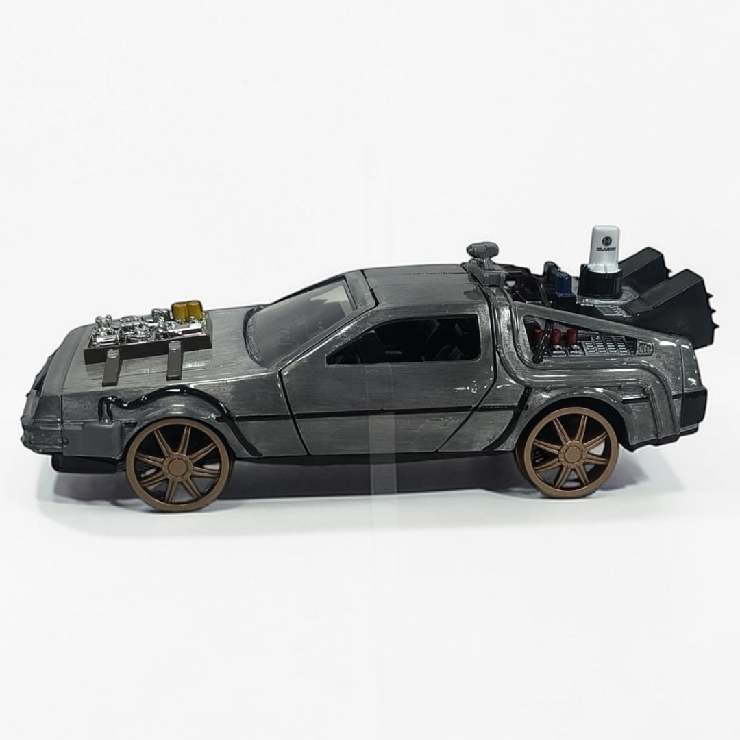 DeLorean Máquina del Tiempo 3 Jada 1:32 | Volver al Futuro Parte III Modelo de Colección