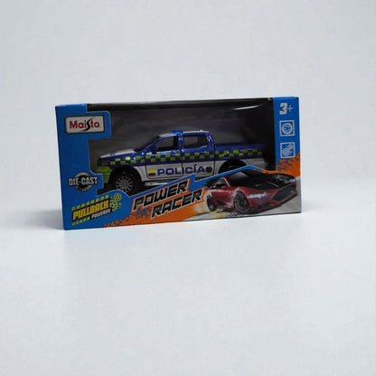 Ford Ranger Policía Colombia 1:32 – Edición de Colección en Metal | Patrulla Oficial para Exhibición