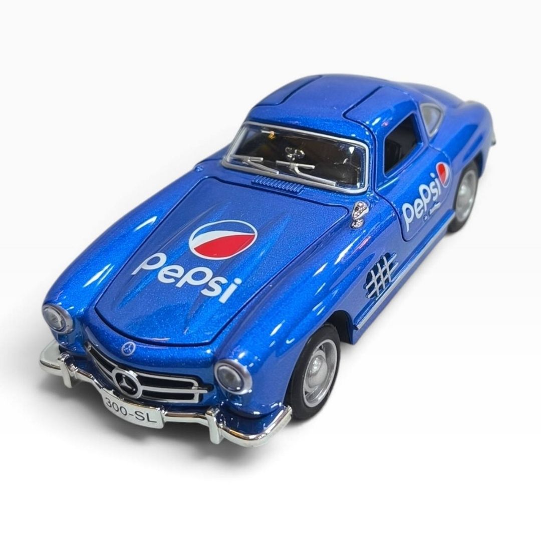 Mercedes-Benz 300 SL 1:27 Edición Pepsi Azul