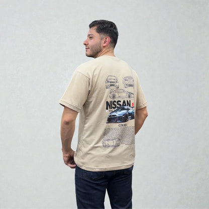 Camiseta Nissan GT-R R35 – Diseño Deportivo | Pasión JDM en Cada Detalle