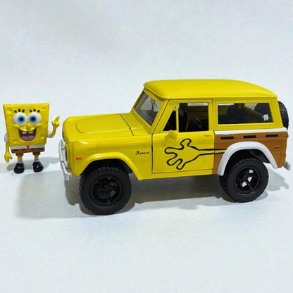 Ford Bronco Bob Esponja 1:24 Jada | Camioneta a Escala de Colección