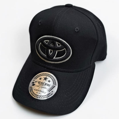 Gorra Toyota Negra | Gorra Automotriz Ajustable Estilo Racing