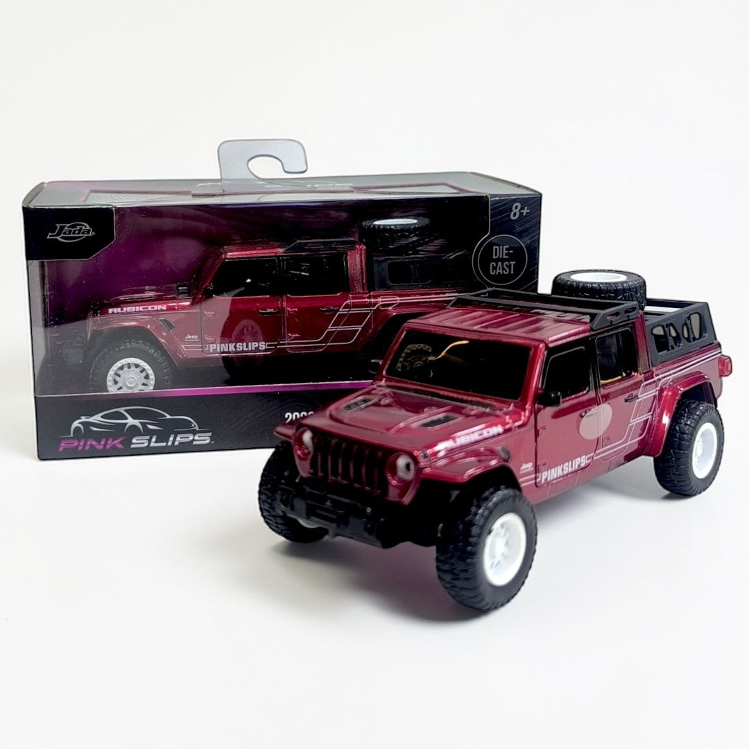 Jeep Gladiator Jada Pink Slips Escala 1:32 | Pick-Up Off Road Modelo de Colección
