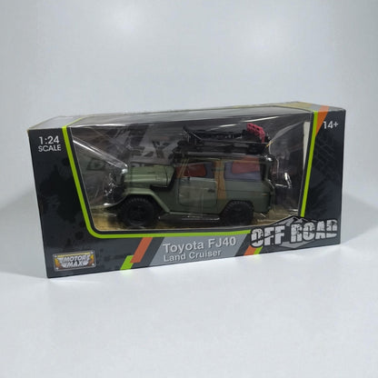 Toyota FJ40 – Modelo de Colección 1:24 en Metal Clásico