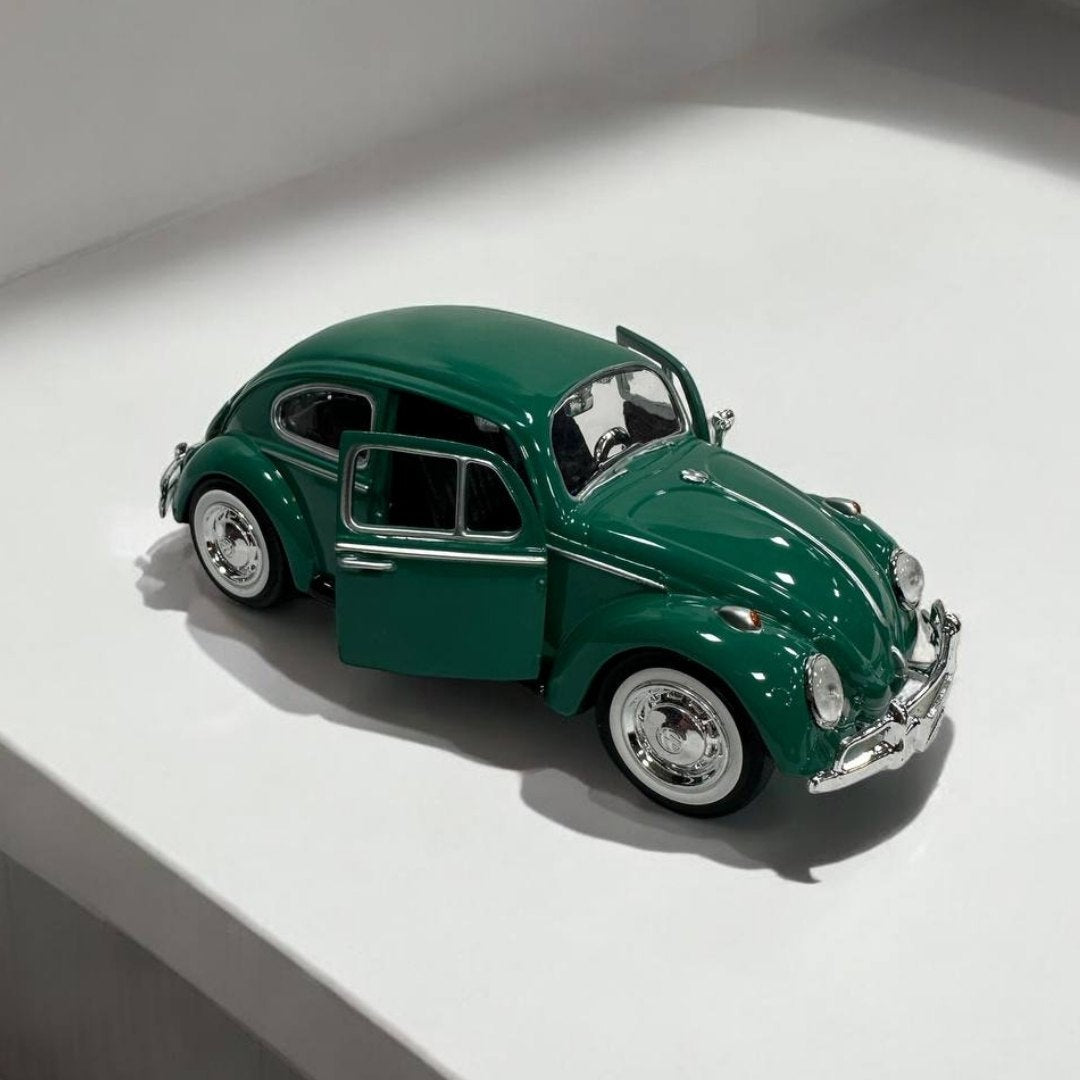 Volkswagen Beetle Escarabajo 1966 1:24 – Modelo a Escala – Clásico Retro Detallado