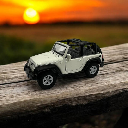 Jeep Rubicon 1:32 – Modelo Todo Terreno con Diseño Robusto y Detalles Realistas