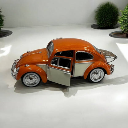 Volkswagen Beetle Escarabajo 1966 1:24 – Modelo Clásico Detallado