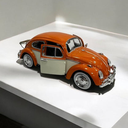 Volkswagen Beetle Escarabajo 1966 1:24 – Modelo Clásico Detallado