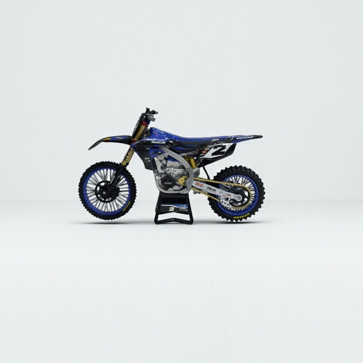 Yamaha YZ 450 Cooper Webb Escala 1:12 – Moto Motocross de Colección