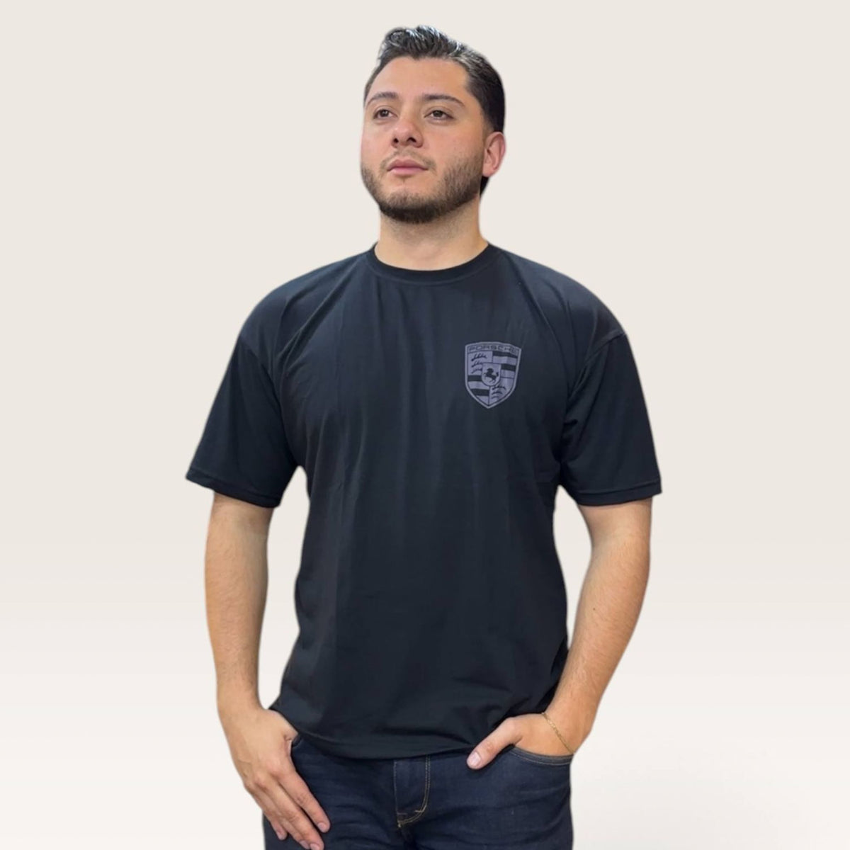 Camiseta Porsche Negra