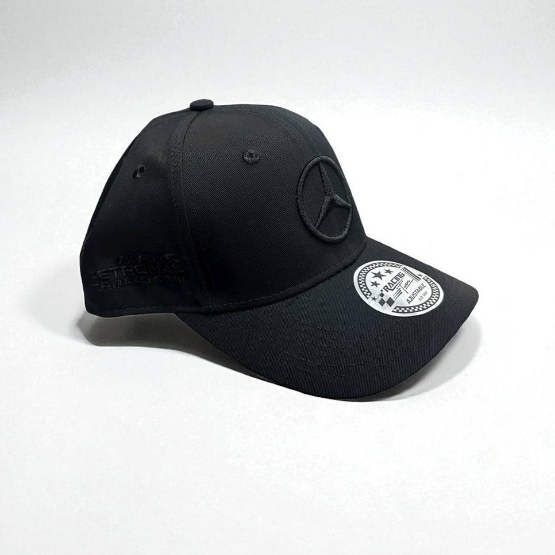 Gorra Mercedes AMG Negra | Edición Oficial F1 – Elegancia y Rendimiento