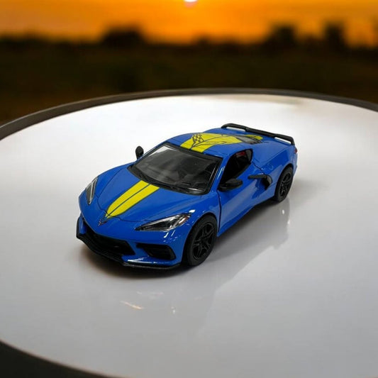 Chevrolet Corvette 2021 1:32 – Modelo Deportivo con Diseño Moderno y Detalles Avanzados