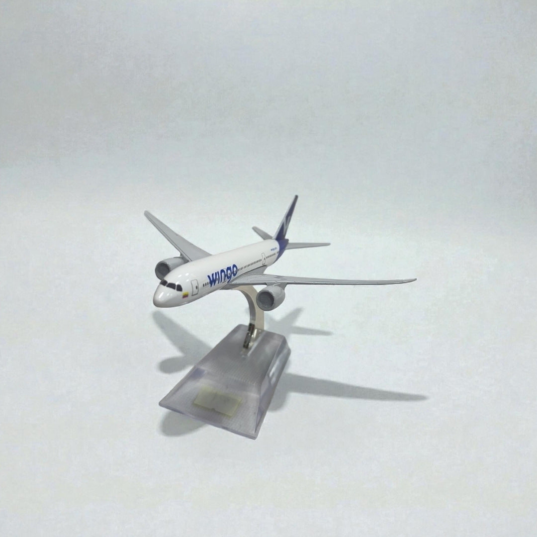 Avión Wingo 1:400 – Modelo de Colección | Aerolínea Low Cost Latinoamericana