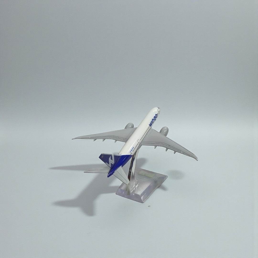 Avión Wingo 1:400 – Modelo de Colección | Aerolínea Low Cost Latinoamericana