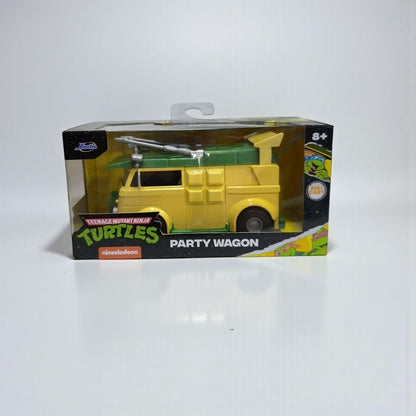 Party Wagon Tortugas Ninja 1:32 – Edición de Colección en Metal | El Vehículo Clásico que Marcó Generaciones