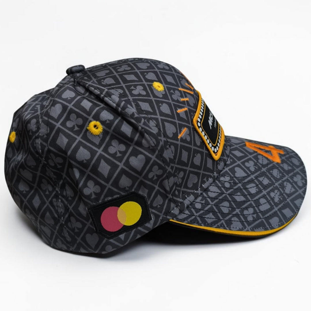 Gorra McLaren #4 | Gorra Fórmula 1 Lando Norris Ajustable Estilo Racing